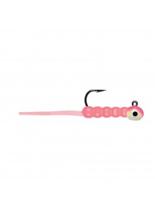 Spinning lure VMC Wax Tail Jig 0,9g - Pink Chartreuse Glow