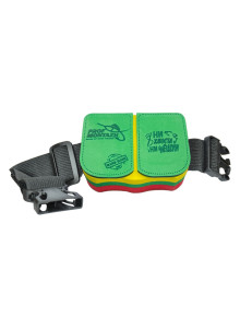 Prof Montaz Bait Box with Strap EVA Live Bait Case 11x8x3.5cm Two Compartments