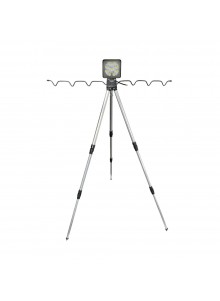 Tripod stand with LED luminaire