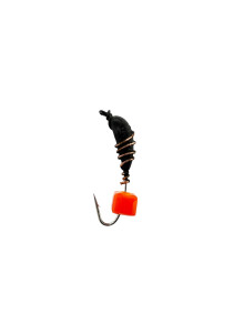 ZR Handmade Tungsten Bare Hook Lure 0.42g 2.5mm for Perch Pike Roach