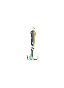 Tungsten Oats "Devil" 0.7g Handmade Ice Fishing Bait – Sharp Hook