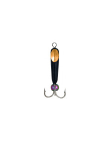 Tungsten Oatfish Lure "Devil" 1g – Handmade Winter Jig, Sharp Hook