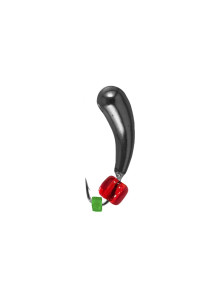 Tungsten Oatfish Lure 0.9g – Handmade Winter Jig, Sharp Hook