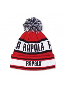 Зимняя шапка Rapala Beanie черный/красный/белый