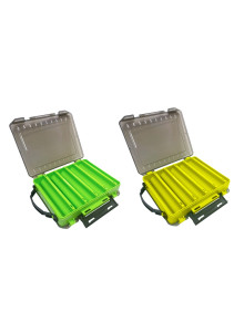 MiracleFish Double-Sided Lure Box 20x17x4.5cm Spinning Tackle Storage Case