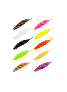 Akara Trout Time Rex 6.3cm Garlic – Soft Lure for Trout & Predatory Fish, 10pcs