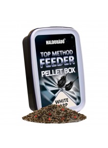 Peletės Haldorado Top Method Feeder Pellet Box 400g - White Carp
            