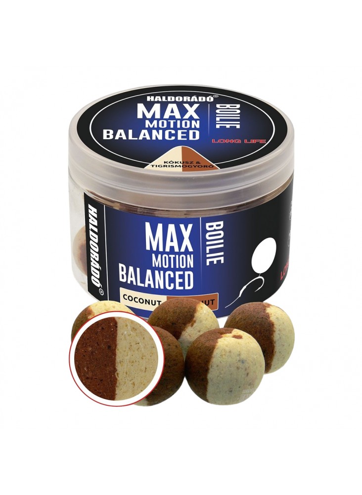 Haldorado Max Motion Boilie Balanced 20mm - Coconut & Tigernut