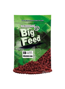 Peletės Haldorado Big Feed Pellet 6mm 700g - Spicy Fish
            