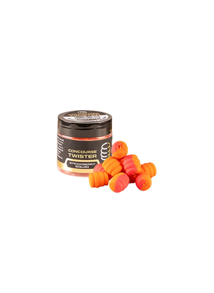 Benzar Mix Concourse Twister 12 mm - zemeņu un kalmāru konkūra - zemeņu un kalmāru