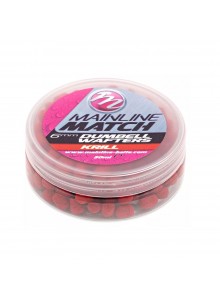 Wafters Mainline Match Dumbell Wafters 6/8/10mm - Red Krill