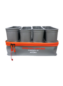 Atora EVA Bag Set 5pcs Fishing Lure Boxes Waterproof Compact Storage