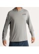 Marškinėliai Adventer & Fishing Functional Hooded UV T-Shirt Limestone