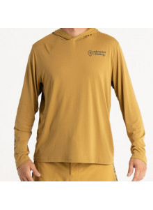 Marškinėliai Adventer & Fishing Functional Hooded UV T-Shirt Sand
            