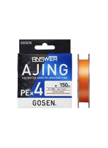 Braided line Gosen Answer Ajing PEx4 150m
            