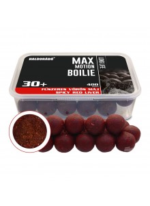 Haldorado Max Motion Boilie Long Life 30mm 400g - Pikanti sarkanās aknas