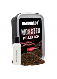 Peletės Haldorado Monster Pellet Box 400g - Spicy Liver