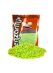 Pellets Benzar Mix Fluo Turbo Pellet 3mm 800g - Marzipan