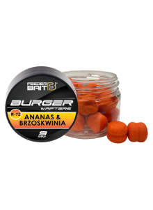 Feeder Bait Burger Wafters 9mm - Ananass ja virsik