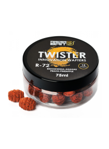 Bait Twister Wafter 12 mm - persiku un ananāsu ēsma - Peach & Pineapple