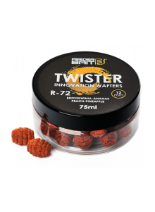 Feeder Bait Twister Wafter 12mm - Peach & Pineapple