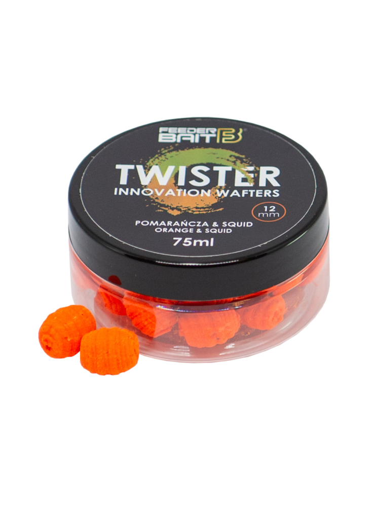 Feeder Bait Twister Wafters 12mm - Orange & Squid