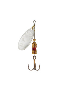 Mepps Aglia Silver Spinner Lure VMC Treble Hook 3.5g-13g Pike Perch Trout