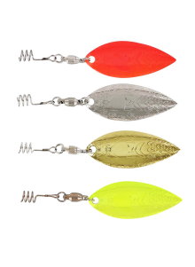 Westin Add-It Jointed Willow Screw Medium Spinner Blade for Soft Lures 2pcs