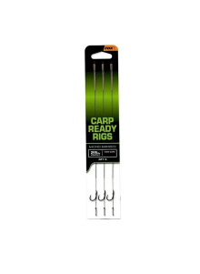FOX Carp Ready Rigs Barbless Hair Rig Hooklengths Size 6 & 8 9.07kg