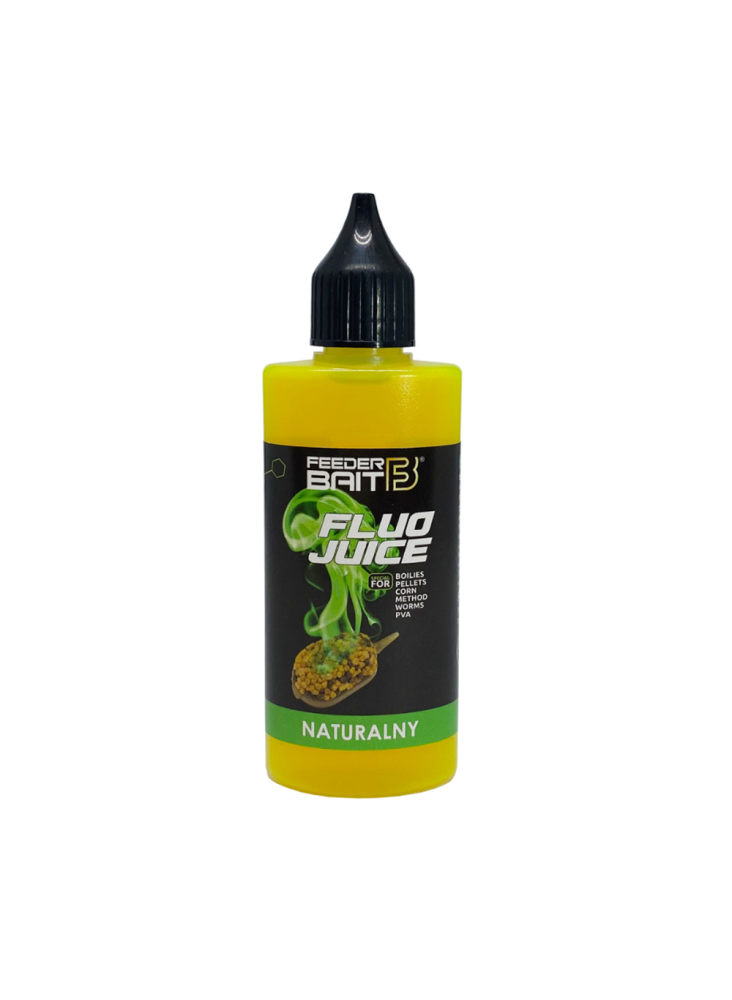 Šķidrā ēsmas piedeva Feeder Bait Fluo Juice 100ml - Natural