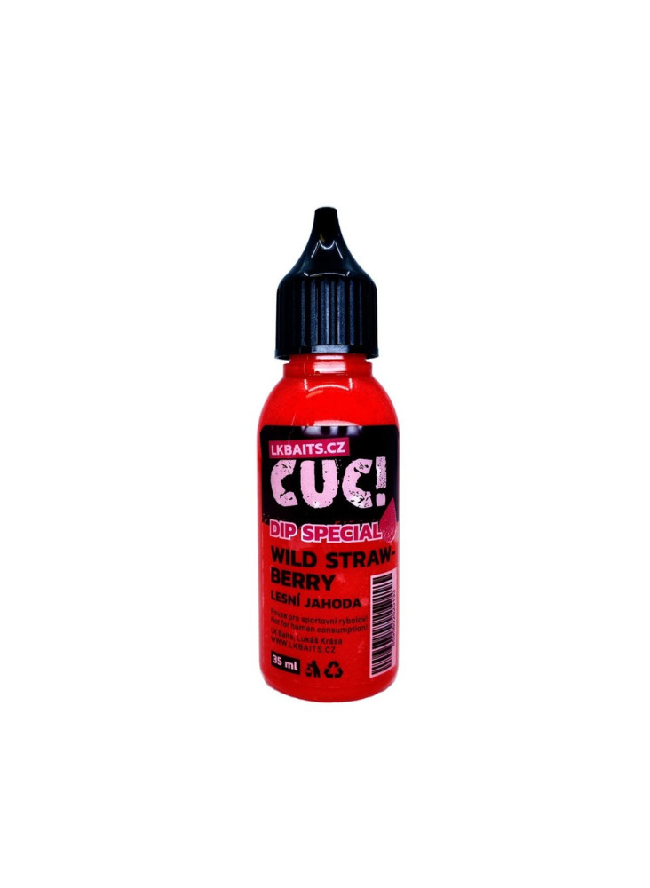 Šķidrā piedeva LK Baits CUC Dip Special 35ml - Zemeņu zemeņa