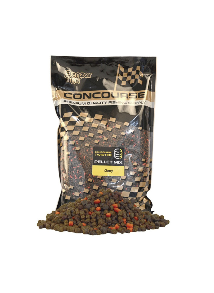 Pellets Benzar Mix Concourse Twister Pellet Mix 800g - Cherry