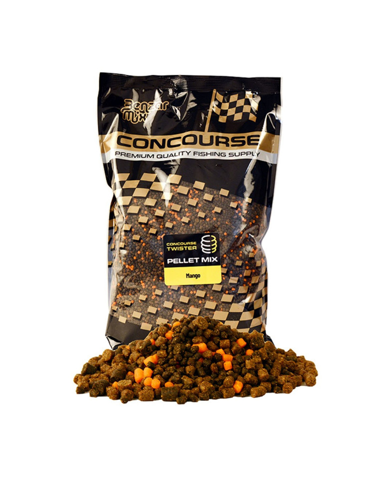 Пеллеты Benzar Mix Concourse Twister Pellet Mix 800g - Summer