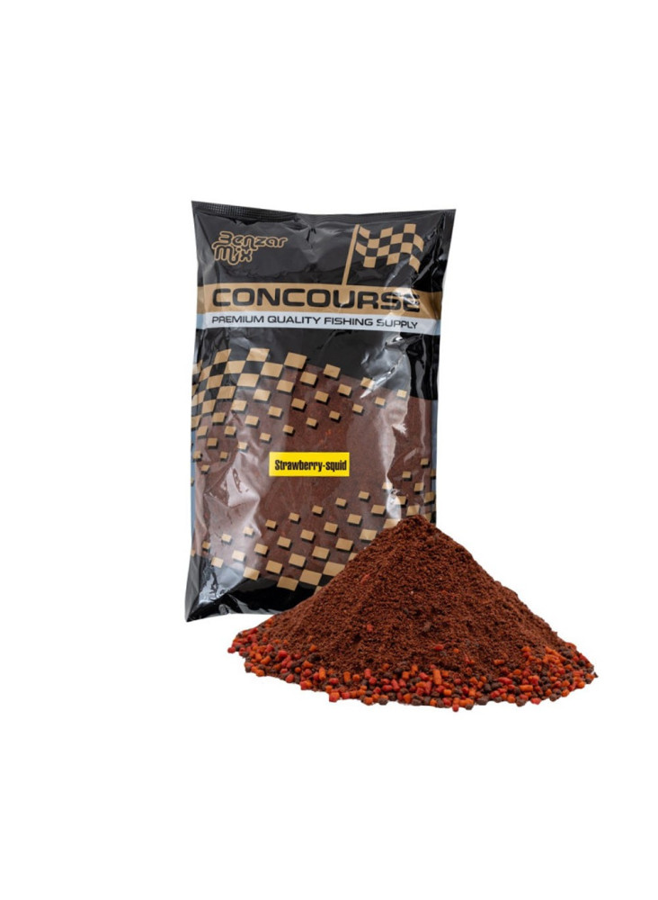 Granulas Benzar Mix Concourse Method 800g - Zemeņu un kalmāru maisījums