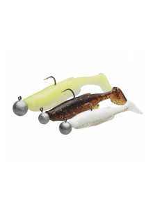 Savage Gear T-Tail Kit Fat Minnow T-Tail Kit 7.5 & 9 & 10.5cm Mixed Colors 36gab