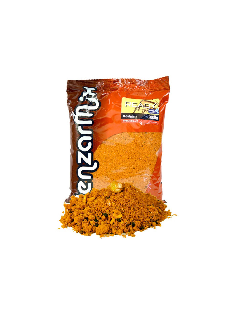 Jaukas Benzar Mix Ready Carp Groundbait 1kg - N-Butyric