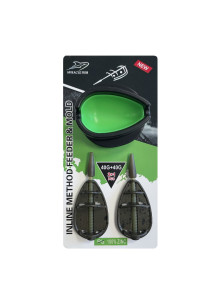 Šėryklų komplektas MiracleFish Method Feeder 40+40g
            