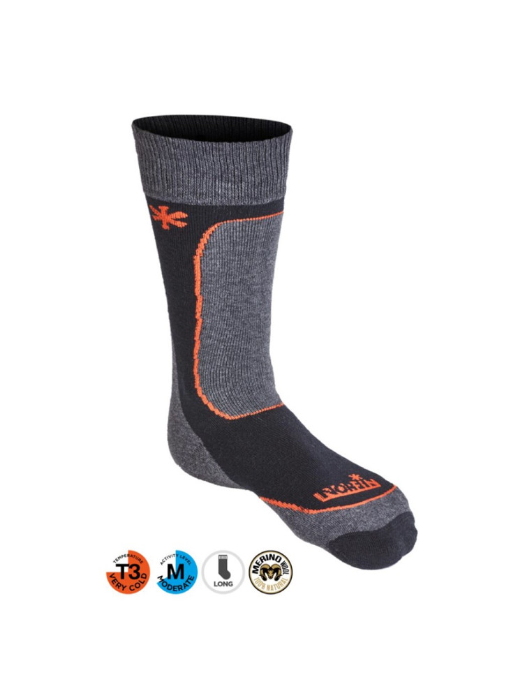 Norfin Siltās zeķes Nordic Merino Midweight T3M