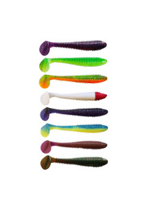 Crazy Fish Vibro Fat 6.8" Soft Lure (2 pcs) Pike Perch Predator