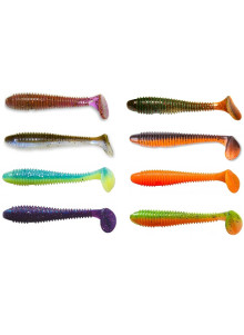 Crazy Fish Vibro Fat 4.7" (4 pcs) Soft Lure Pike Zander Predator