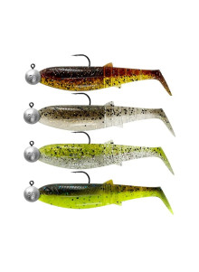 Savage Gear Spininga mānekļu komplekts Cannibal Shad Mix 10cm 9+10g
            