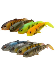 Savage Gear Набор спиннинговых приманок Craft Cannibal Paddletail mix 8,5cm 7g 4pcs