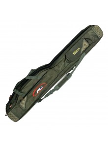 Hardened four-compartment fishing rod case FL