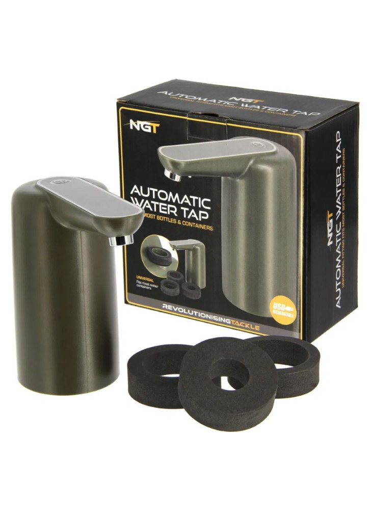 NGT Auto Water Tap - USB Rechargeable with Night Light (147)