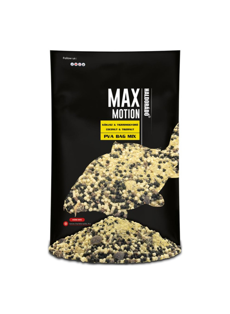 Jaukas Haldorado Max Motion PVA Bag Mix 600g - Coconut & Tigernut