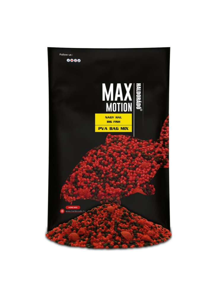 Приманка Haldorado Max Motion PVA Bag Mix - Крупная рыба