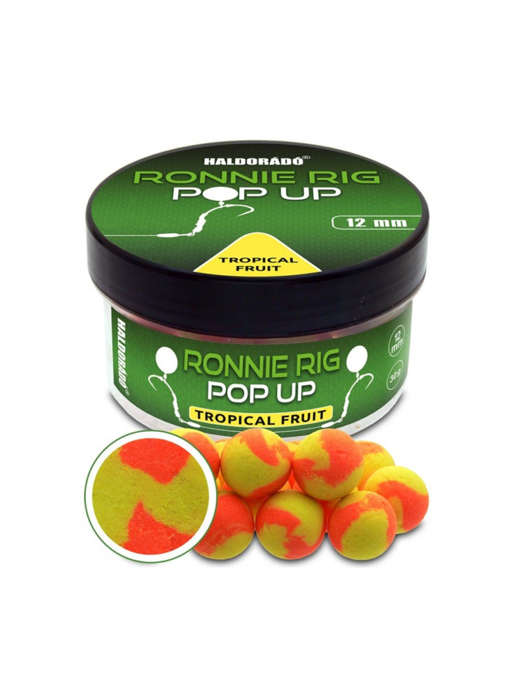Haldorado Ronnie Rig Pop Up 12mm - Tropical Fruit