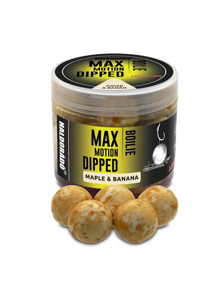 Haldorado Max Motion Boilie Dipped 20 mm - Kļava un banāns
