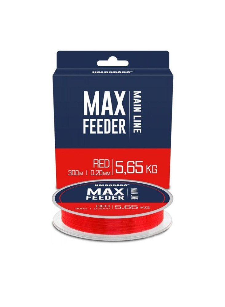Walleye Haldorado Max Feeder Red 300m