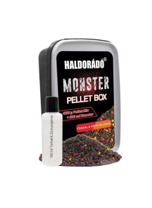 Haldorado Monster Pellet Box 400g - Squid & Bloodworm